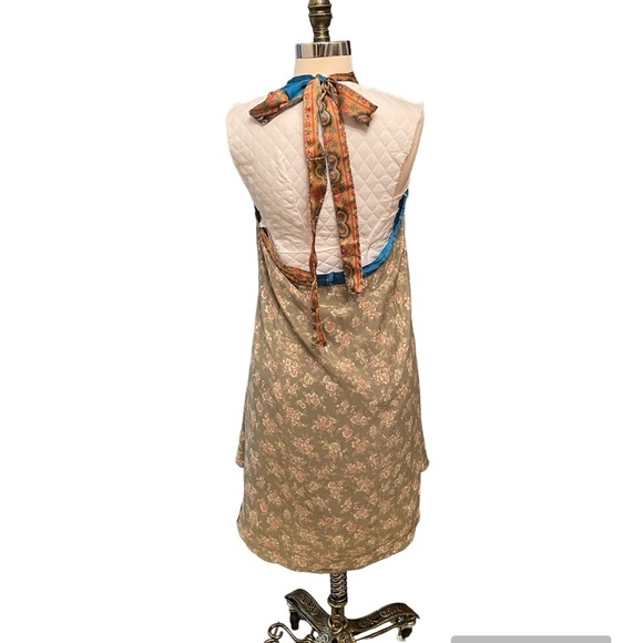 Vintage Boho reversible sari wrap skirt - Picture 9 of 14